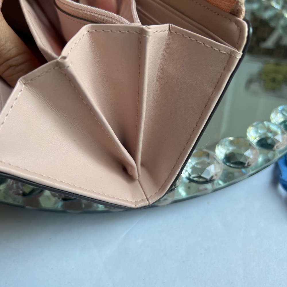 Kate Spade Pink Pebbled Leather Wallet - Picture 7 of 12